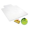 Alera Non-Stud Chair Mat w/Lip, Hrd, 45"x53", Clr ALEMAT4553HFL